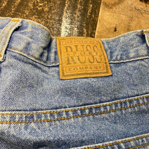 Russ Original Sport Co. Women’s Size 12  Classic Blue Denim Jeans Wide Leg - Picture 13 of 13